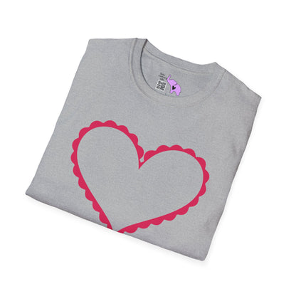 Heart 5 Adult T-shirt
