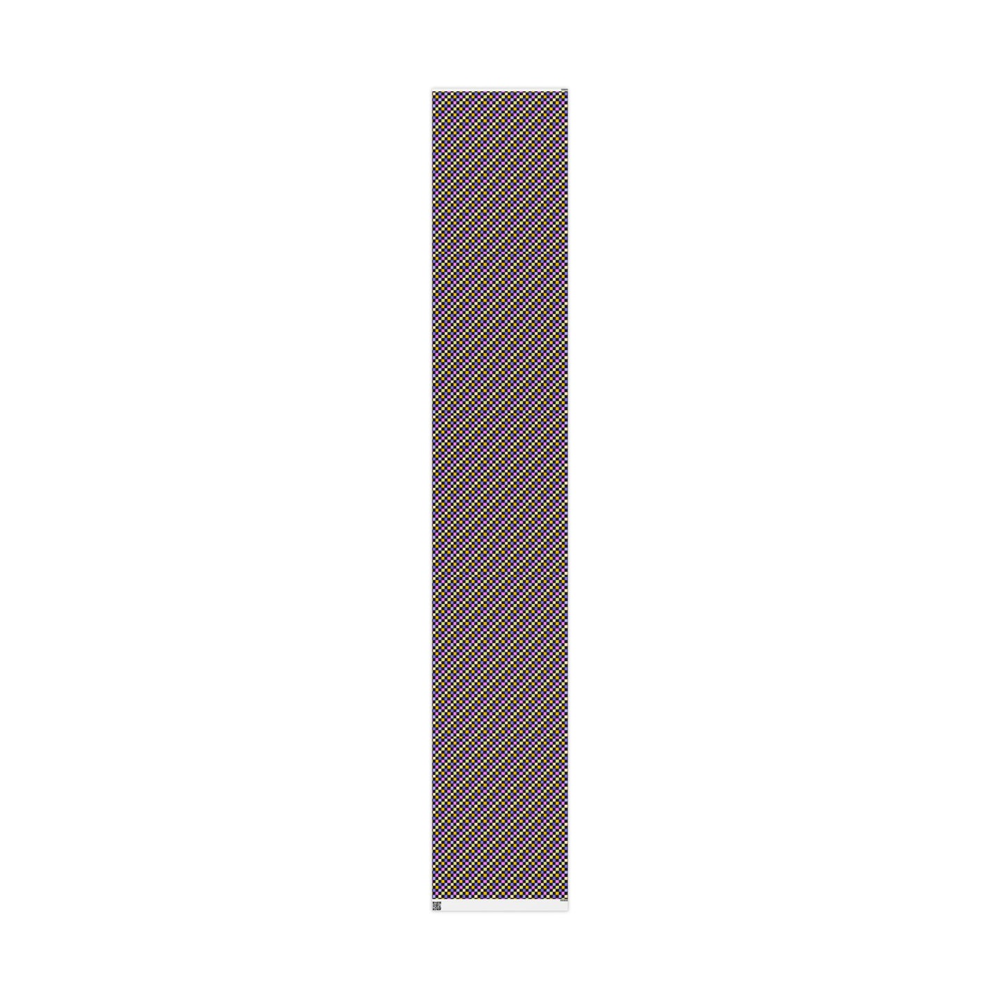Joyful Checkerboard Gift Wrap