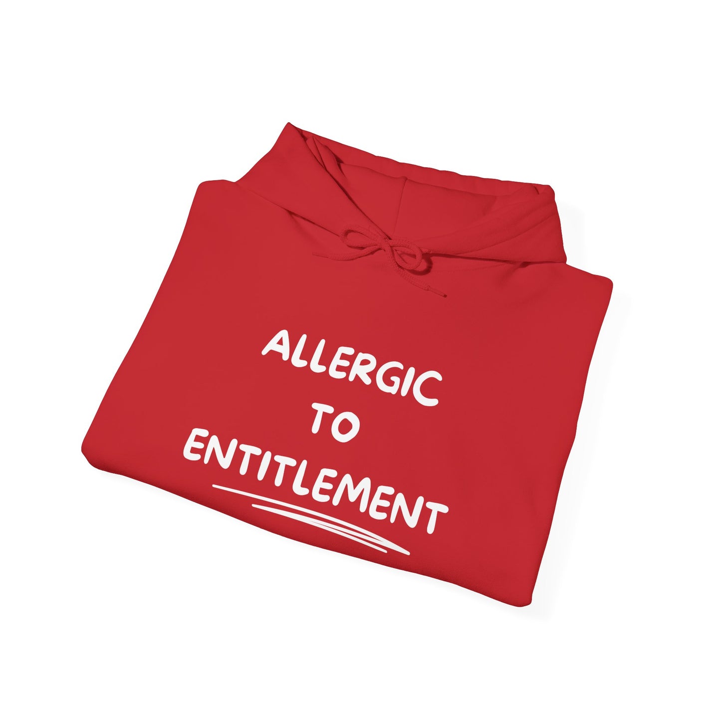 Allergic To Entitlement Heavy Blend™ Hooded Sweatshirt