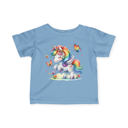 Rainbow Unicorn Infant Soft T-Shirt