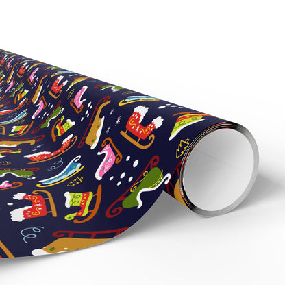 Sleigh All Day Wrapping Paper