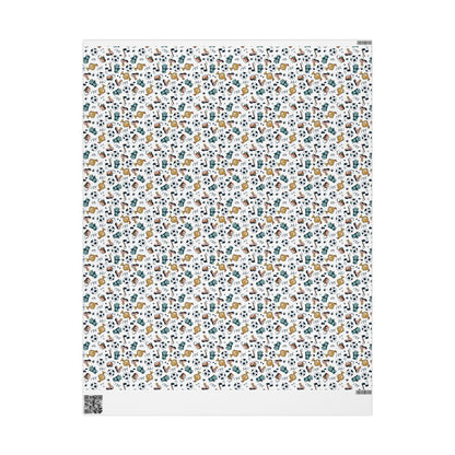 Little Soccer Legends Wrapping Paper