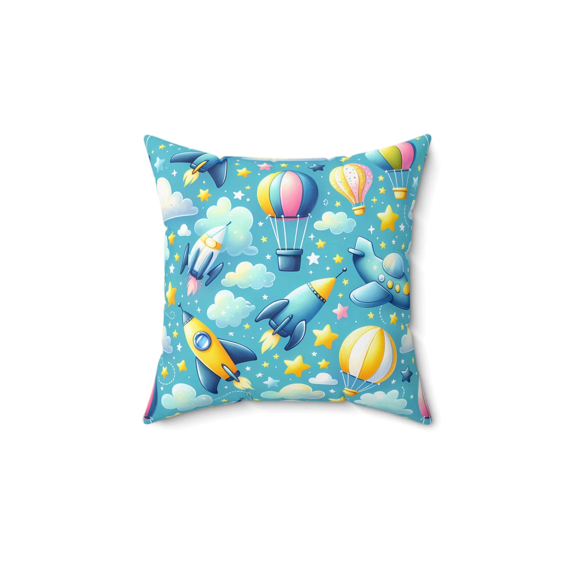 Up, Up & Away Throw Pillow