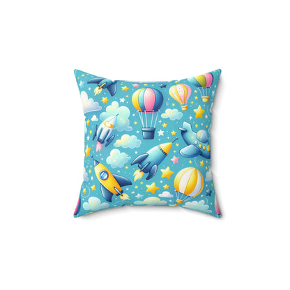 Up, Up & Away Throw Pillow