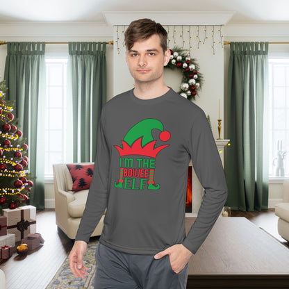 I'm The Boujee Elf Adult Long Sleeve Tee