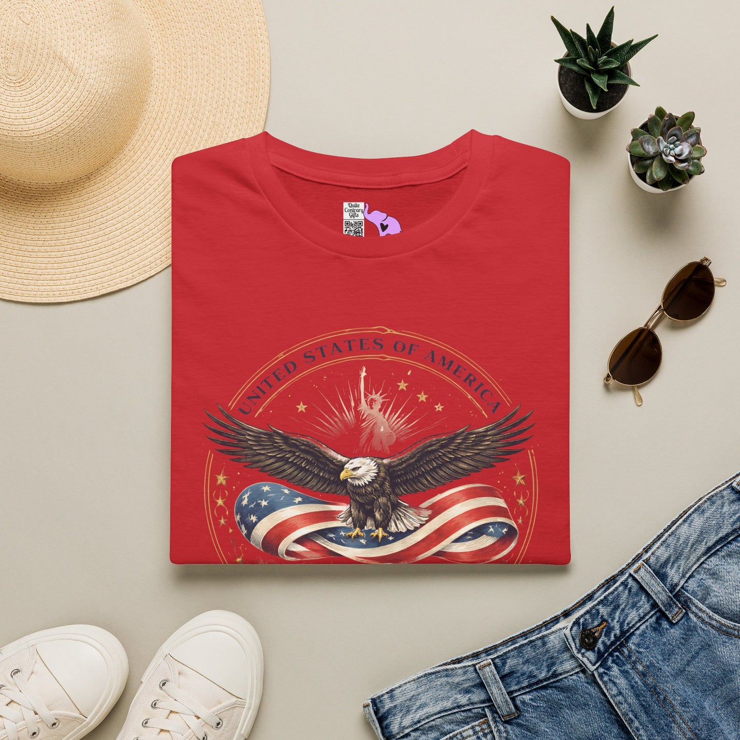 United States of America 250 Years of Freedom 1776-2026 Adult T-shirt