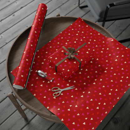Cupid's Confetti Wrapping Paper