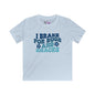 I Brake For Bugs and Snacks Youth Softstyle Tee