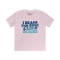 I Brake For Bugs and Snacks Youth Softstyle Tee
