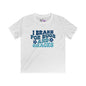 I Brake For Bugs and Snacks Youth Softstyle Tee