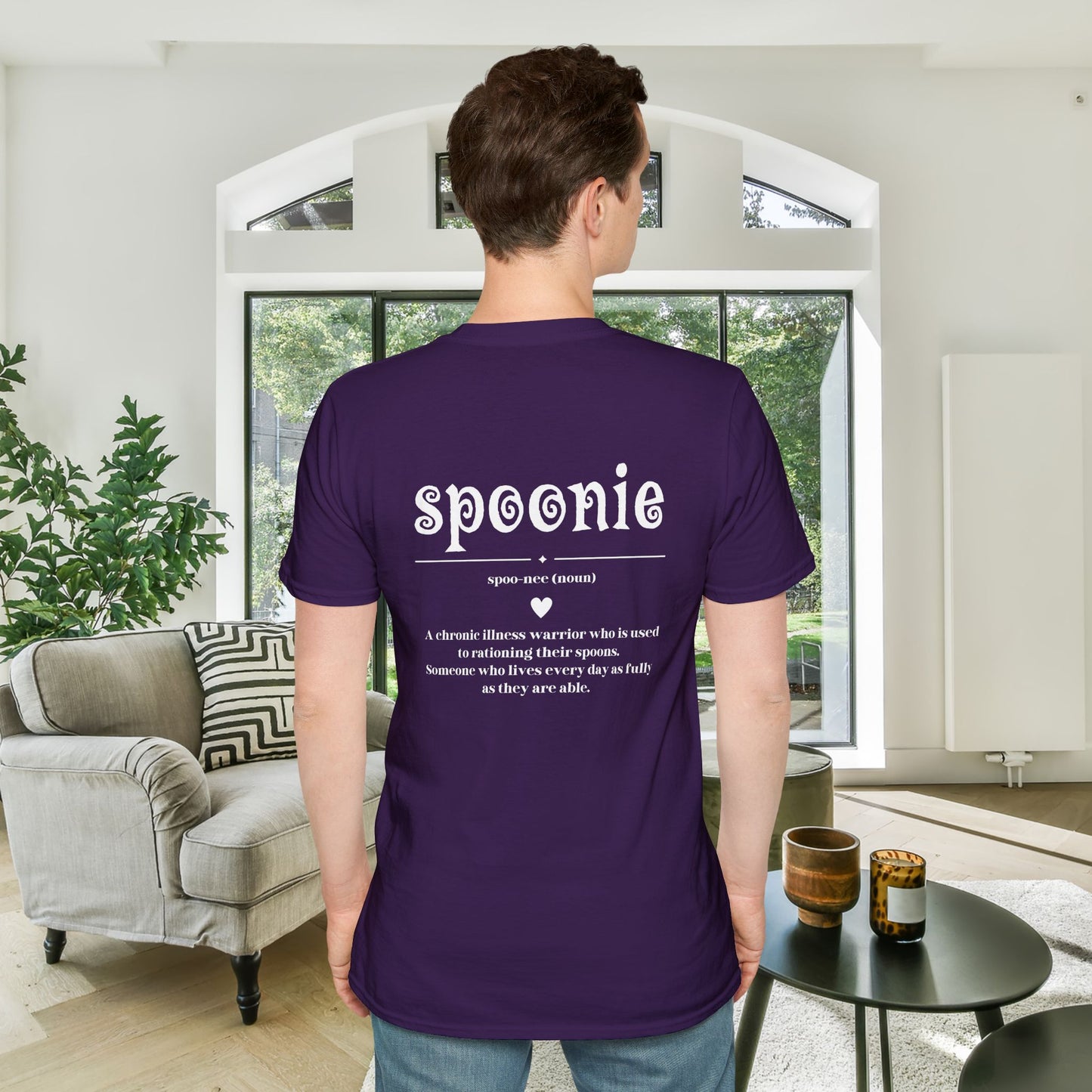 Spoonie Warrior Definition Adult T-shirt