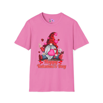 Happy Valentine's Day Gnome Adult T-shirt