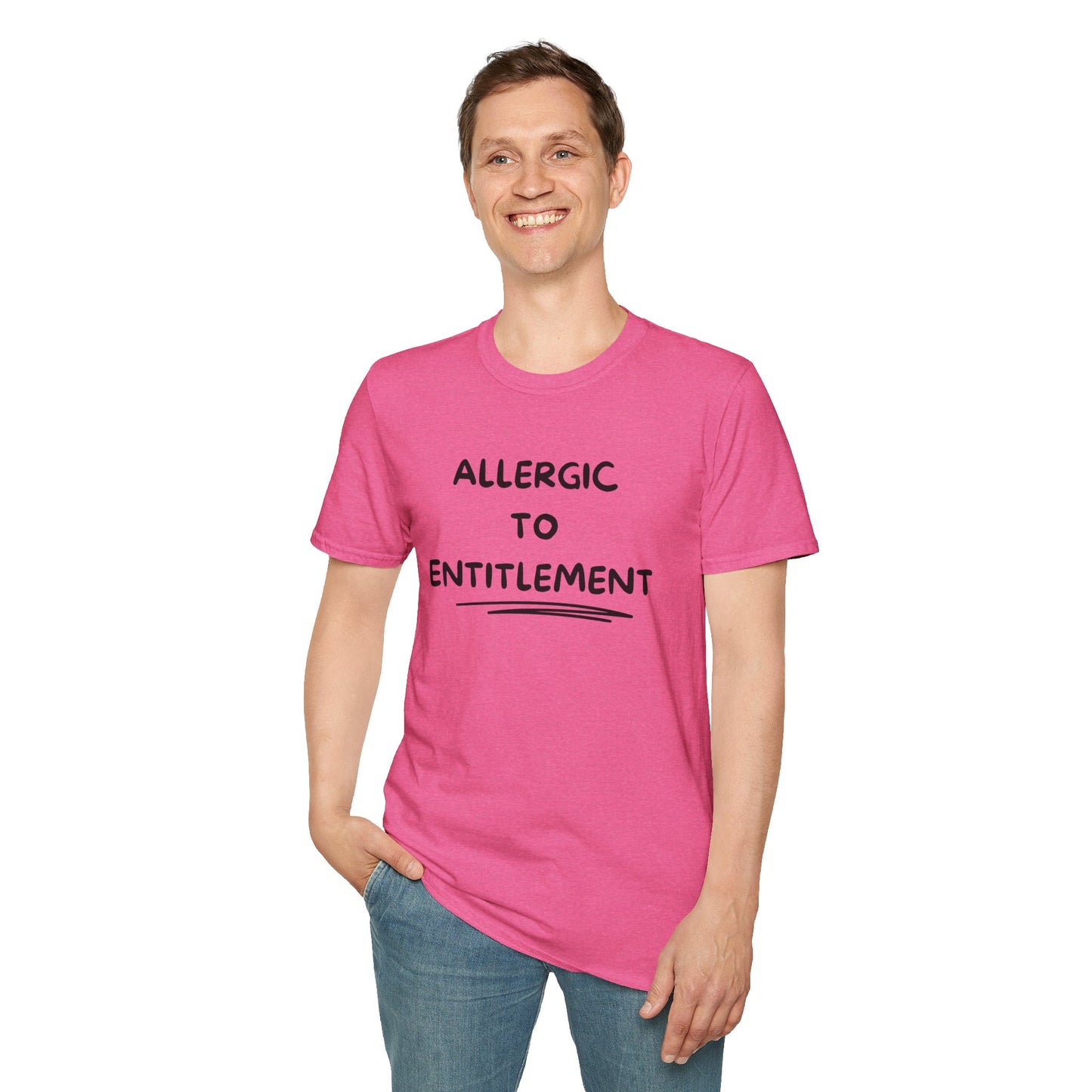 Allergic To Entitlement T-shirt