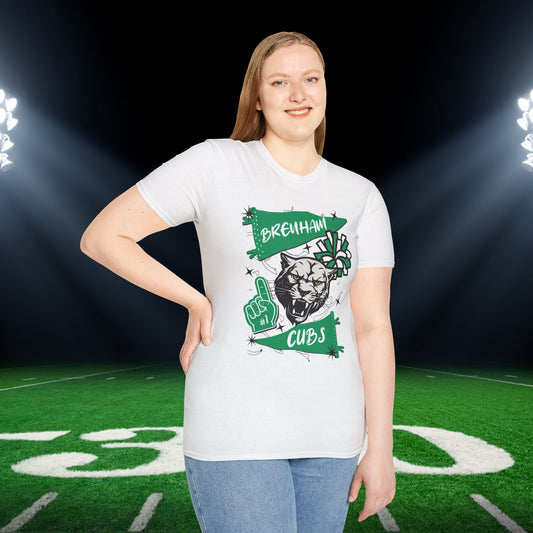 Brenham Cubs #1 Adult T-shirt