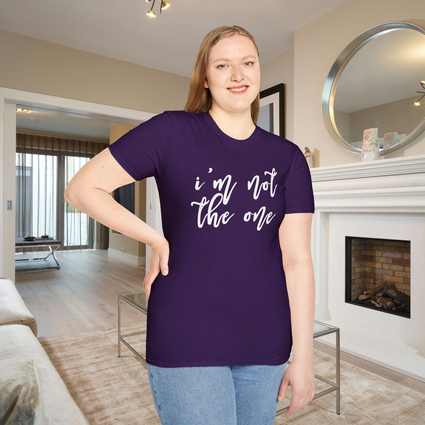 I'm Not The One Adult T-shirt