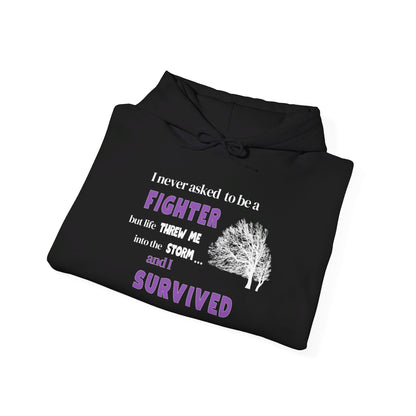 I Never Asked To Be a Fighter... Heavy Blend™ Hooded Sweatshirt