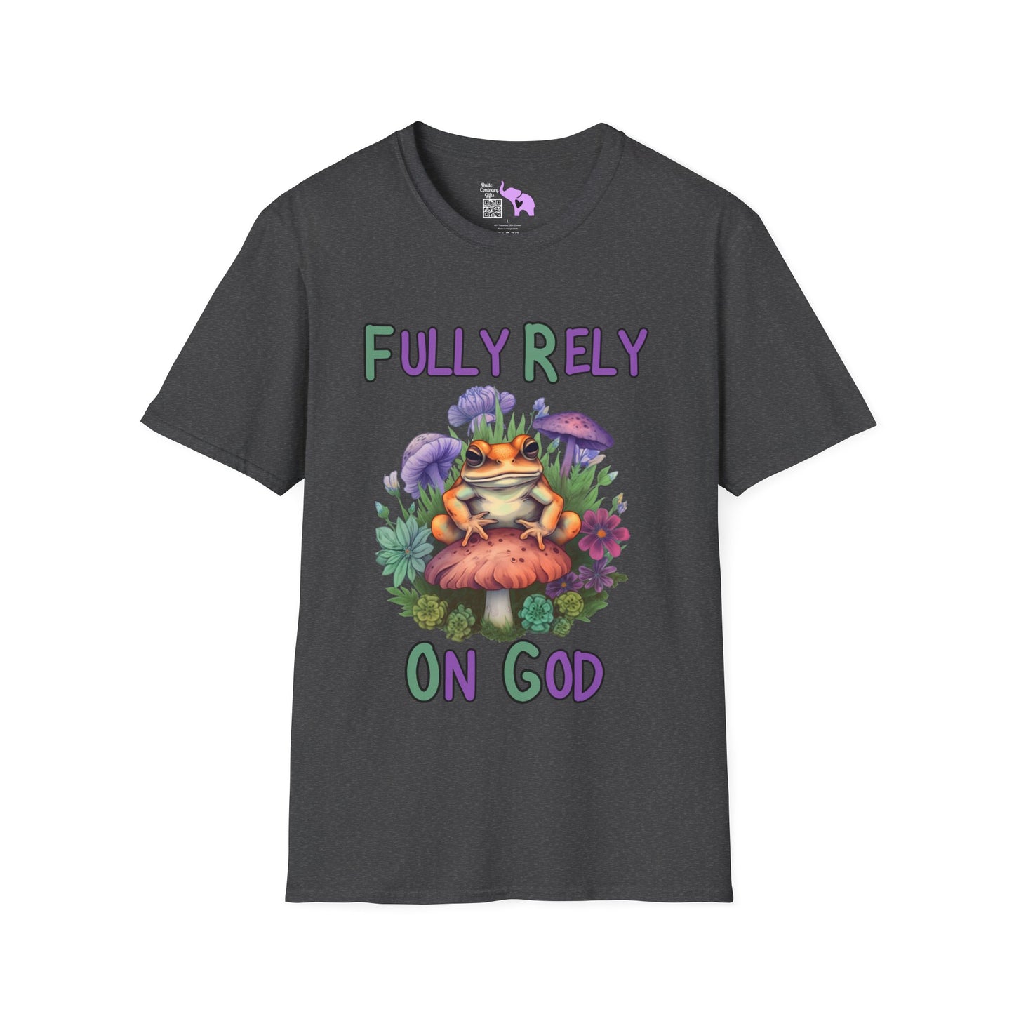 Fully Rely on God FROG Adult T-shirt
