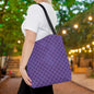 Amethyst Interlock Canvas Tote Bag