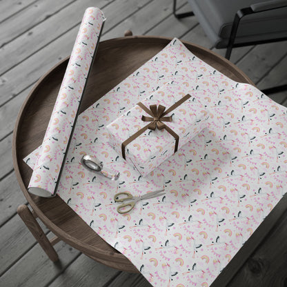 Baby Girl Stork Delivery Gift Wrap
