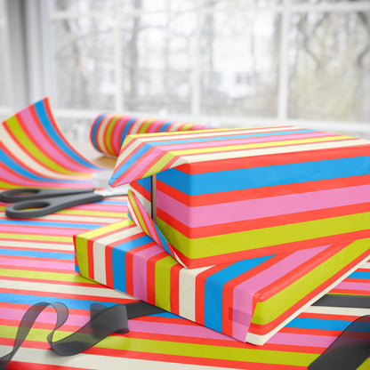 Colorful Trails Wrapping Paper
