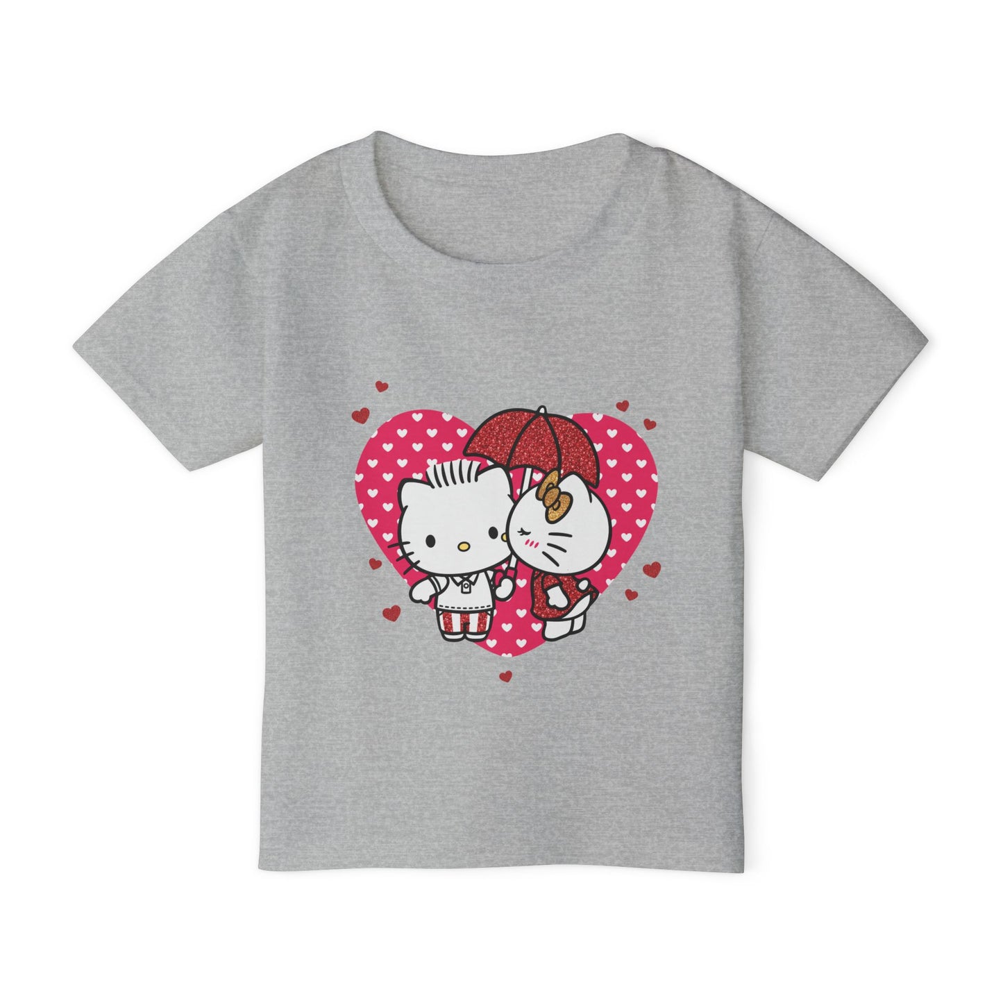 Valentine Hello Kitty Couple Heavy Cotton™ Toddler T-shirt