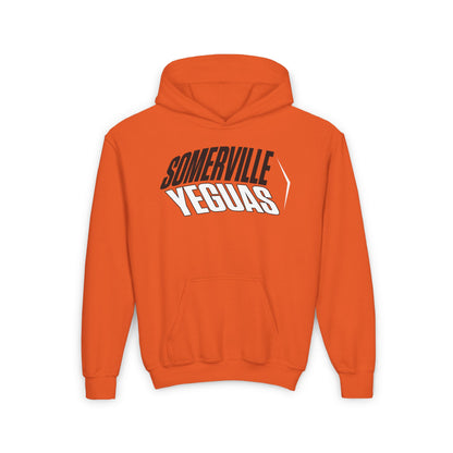 Somerville Yeguas (Angled) Youth Heavy Blend Hoodie