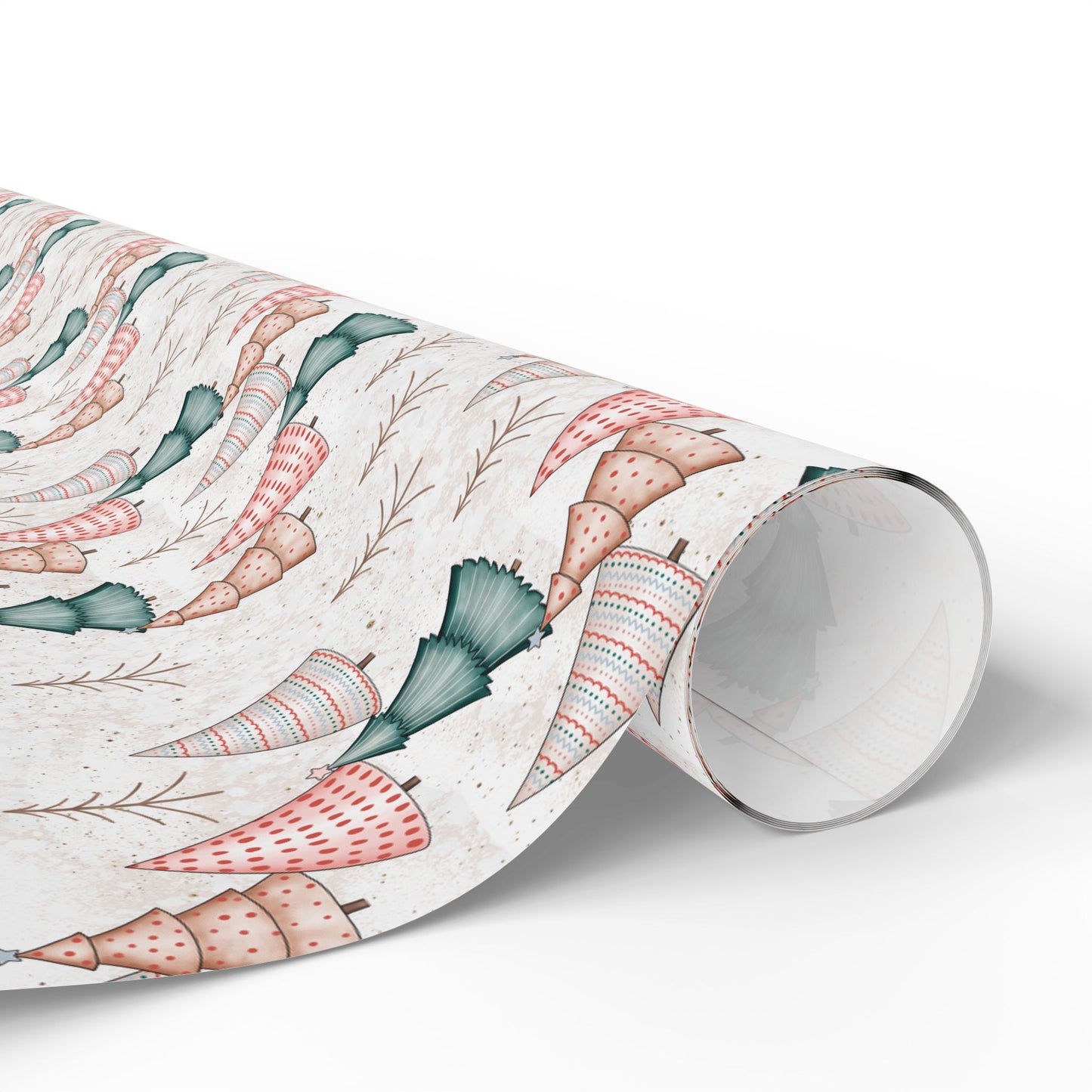 Merry Pines Wrapping Paper