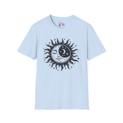 Celestial Sun/Moon Adult T-shirt
