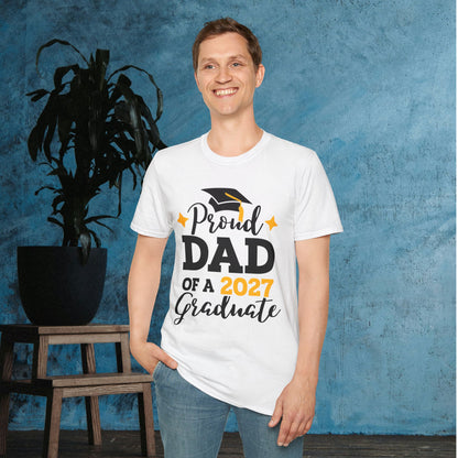 Proud Dad of a 2027 Graduate Adult T-shirt