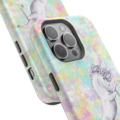 Pastel Pegasus MagSafe® Compatible Tough Case for iPhone