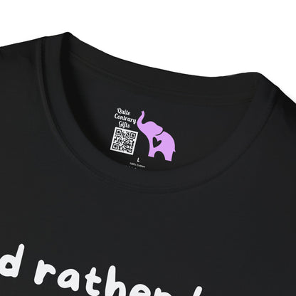 I'd Rather Be a Cat Adult T-shirt