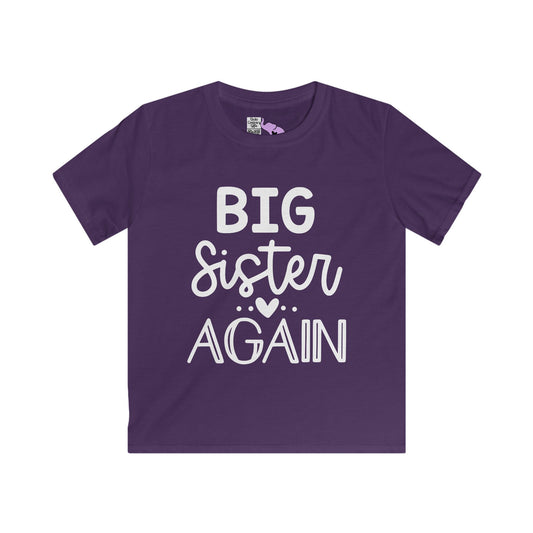 Big Sister Again Youth Softstyle Tee