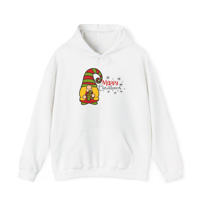 Merry Christmas Girl Gnome Adult Heavy Blend™ Hoodie