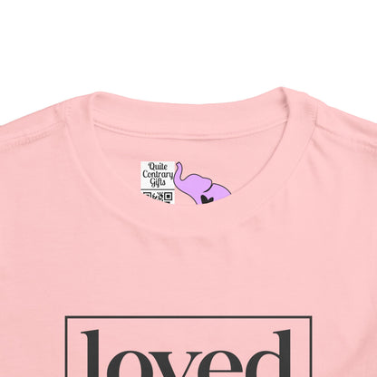 Loved Romans 5:8 Toddler Tee