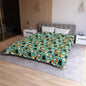 Whimsy Whiskers Microfiber Duvet Cover