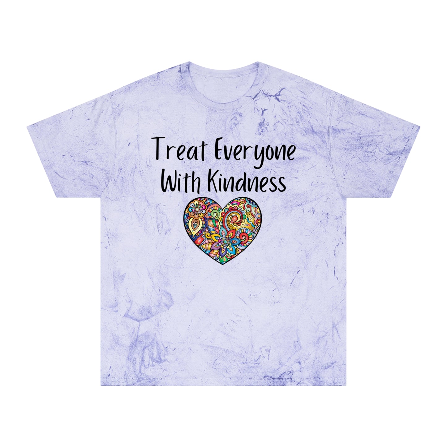 Treat Everyone With Kindness Unisex Color Blast T-Shirt