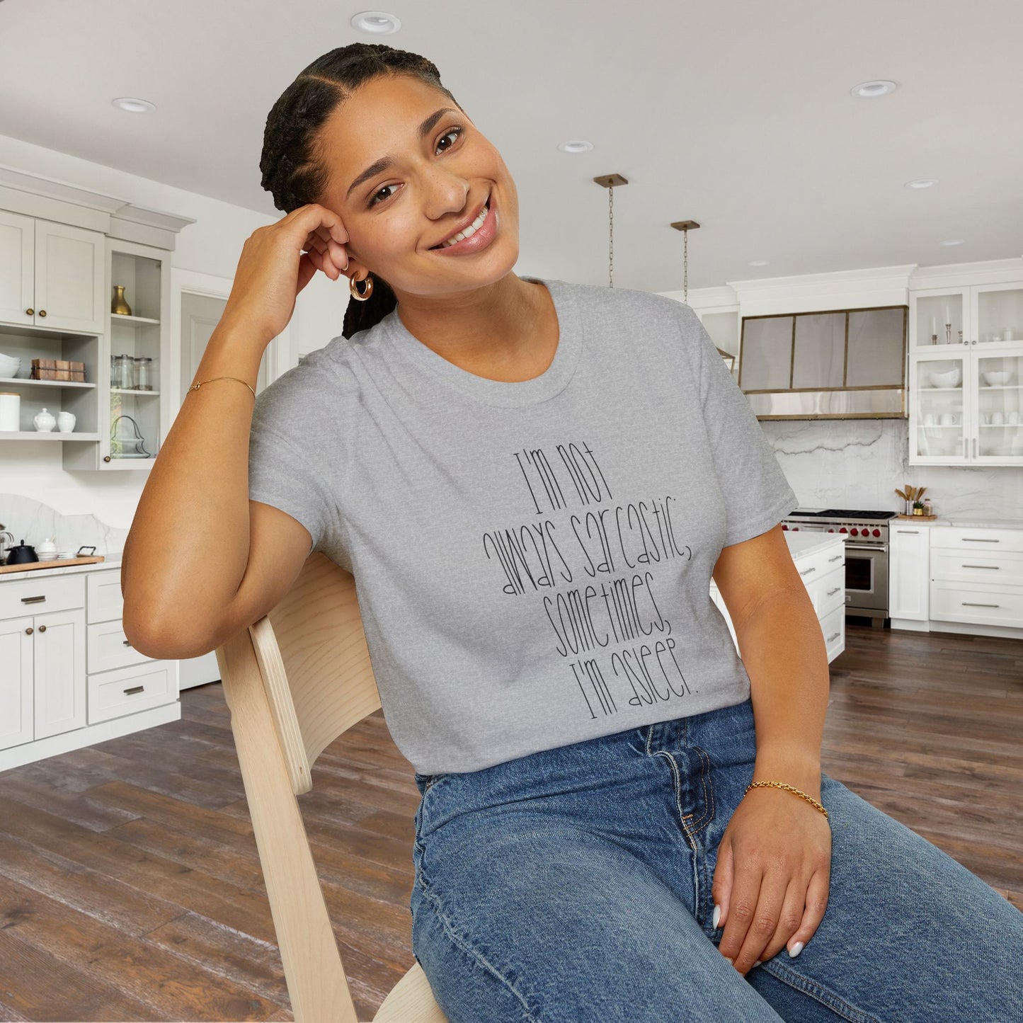 I'm Not Always Sarcastic Sometimes I'm Asleep Adult T-shirt