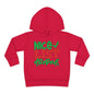 Nice List Dropout Toddler Pullover Fleece Hoodie