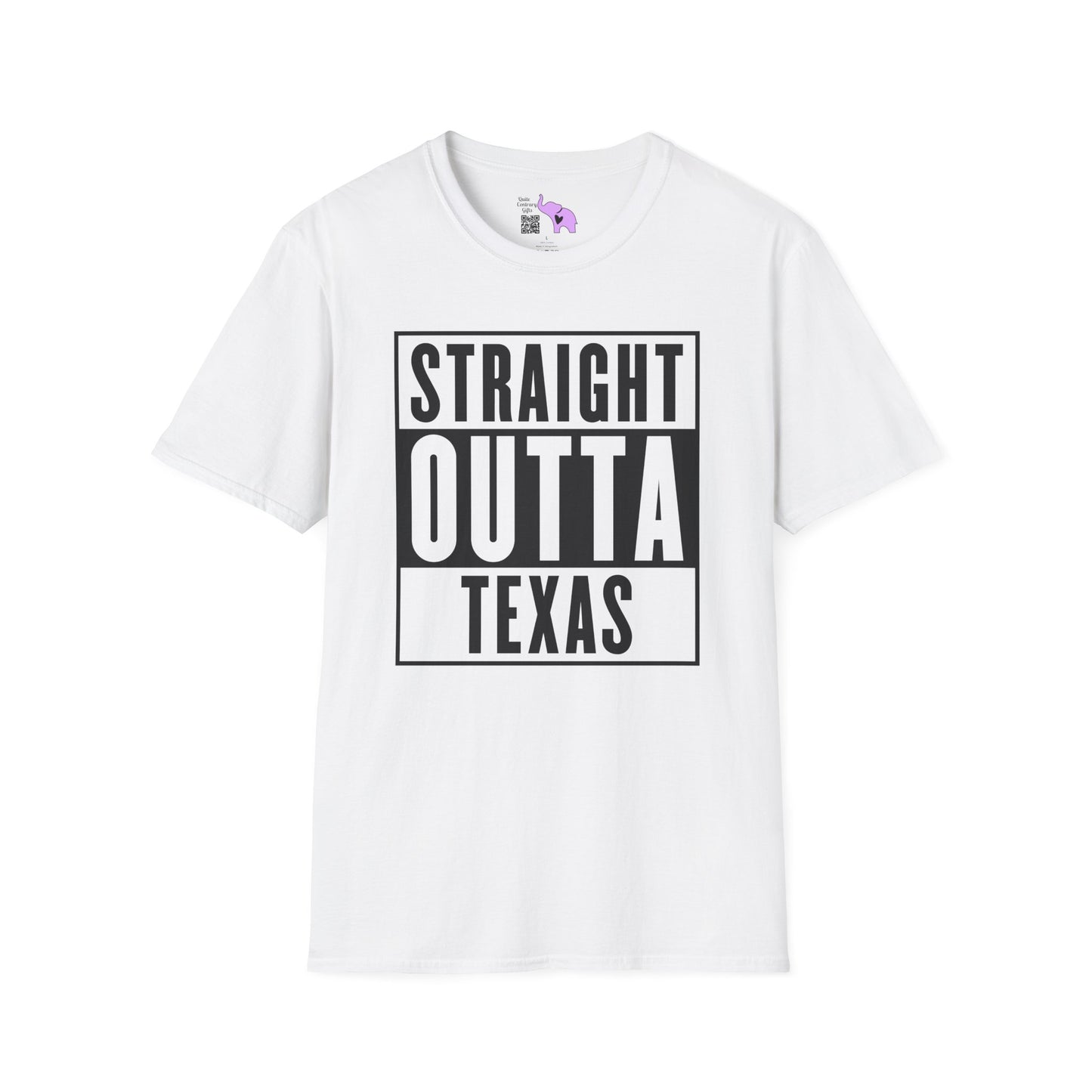 Straight Outta Texas Adult T-shirt