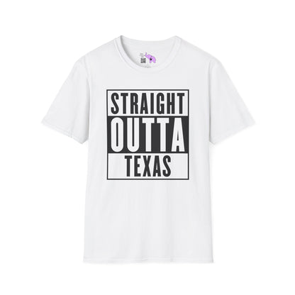 Straight Outta Texas Adult T-shirt
