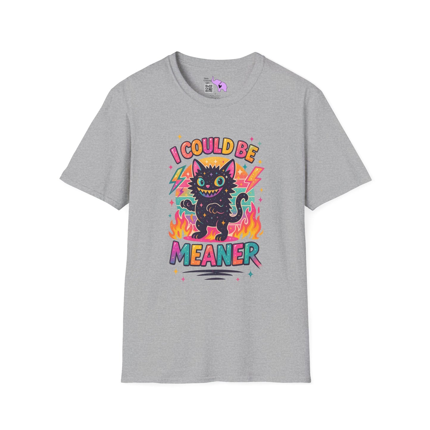 I Could Be Meaner Adult T-shirt