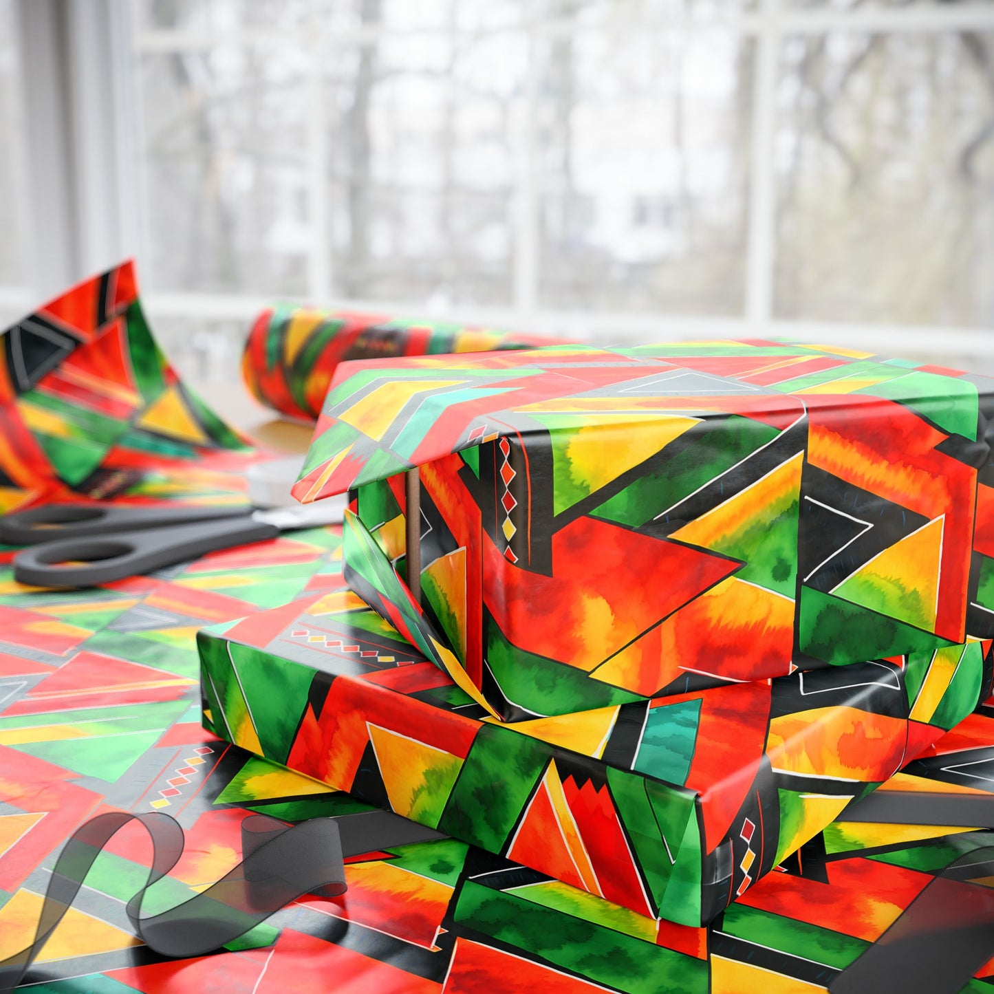 Abundance Vibes Kwanzaa Wrapping Paper