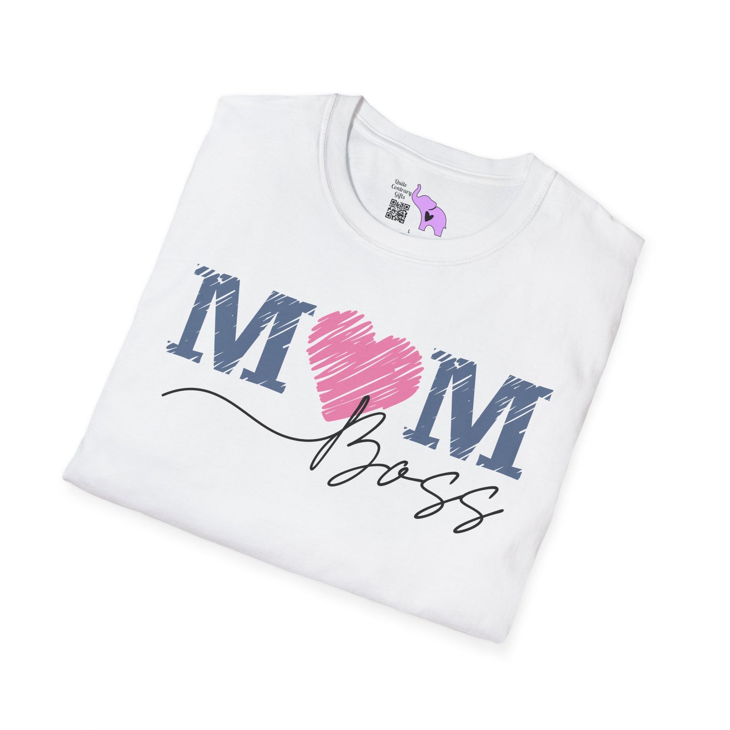 Mom Boss Adult T-shirt