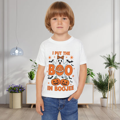 I Put the Boo in Boojee Heavy Cotton™ Toddler T-shirt