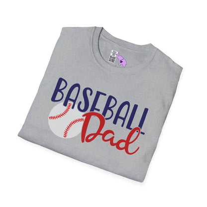 Baseball Dad Adult T-shirt