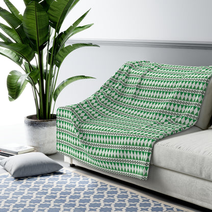 Moss Cairn Stripes Basic Bedding Set