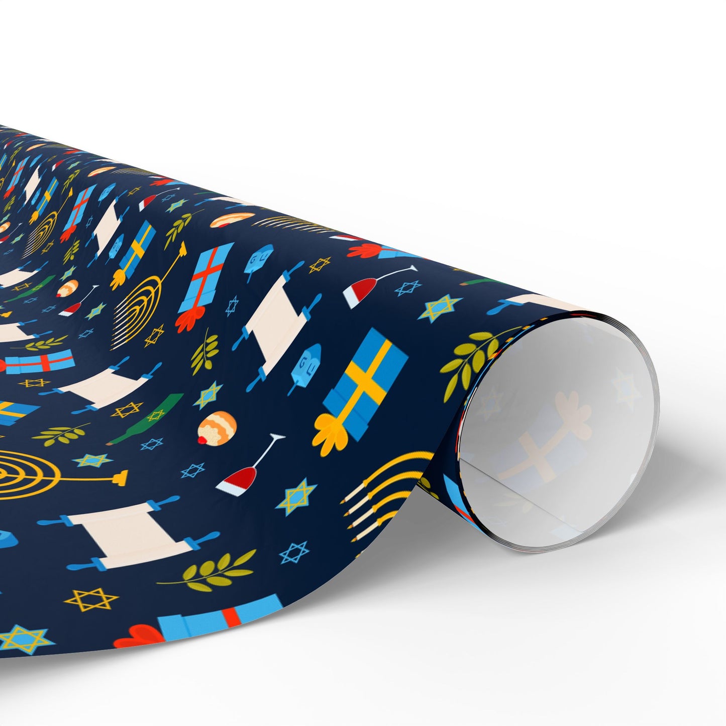 Shine & Celebrate Hanukkah Wrapping Paper