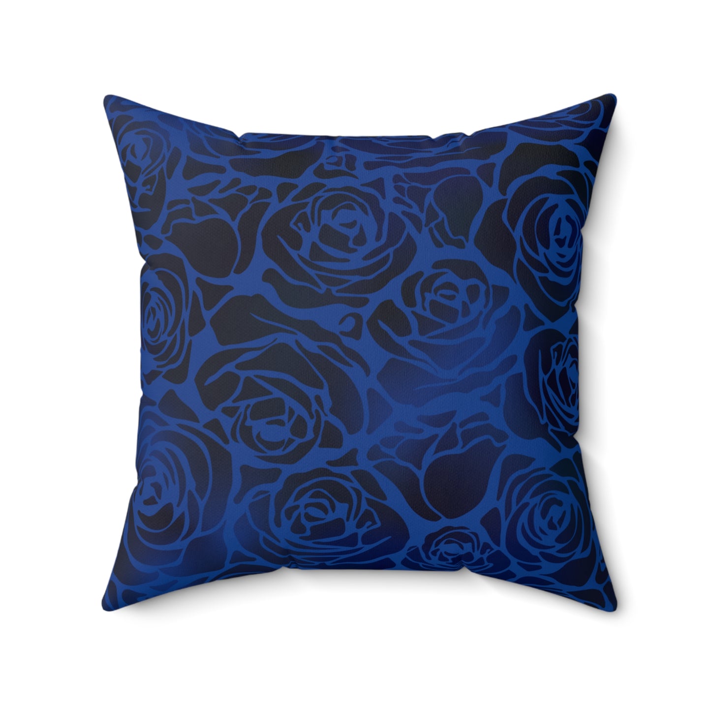 Nocturne Roses Throw Pillow