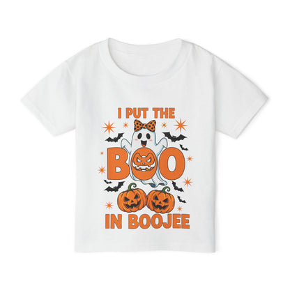 I Put the Boo in Boojee Heavy Cotton™ Toddler T-shirt