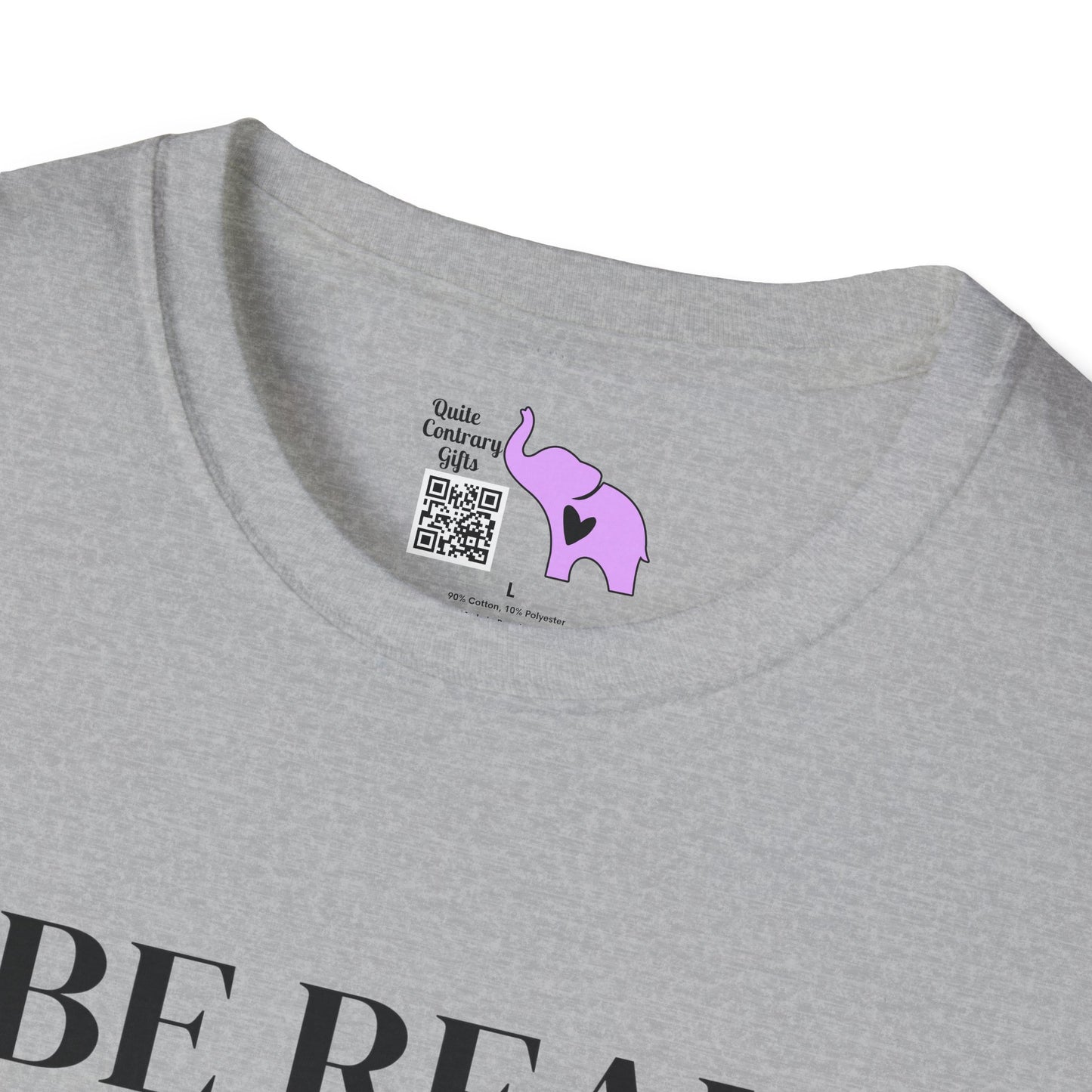 Be Real Not Perfect Adult T-shirt